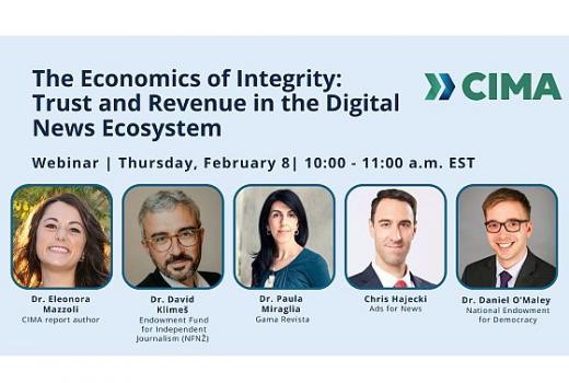 [Webinar] Ekonomija integriteta: Povjerenje i profit u ekosistemu online vijesti