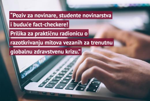 Kako raskrinkati dezinformacije - praktični webinar