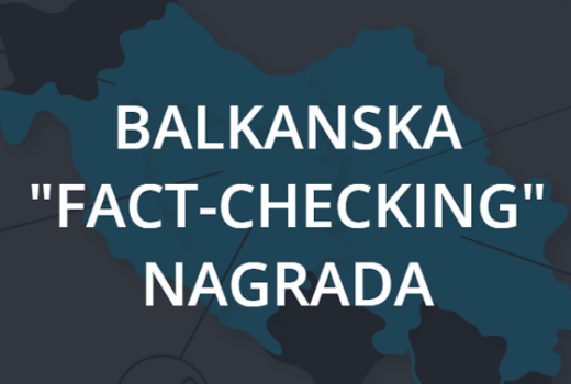 Balkanska &quot;fact checking&quot; nagrada