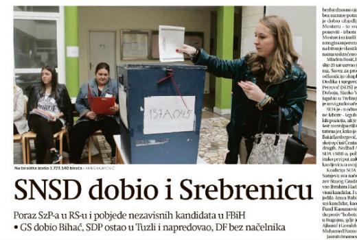 Oktobarska politika i crna hronika