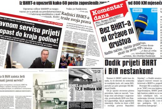 Infobiro: Ovako se o stanju na BHRT-u pisalo proteklih 20 godina