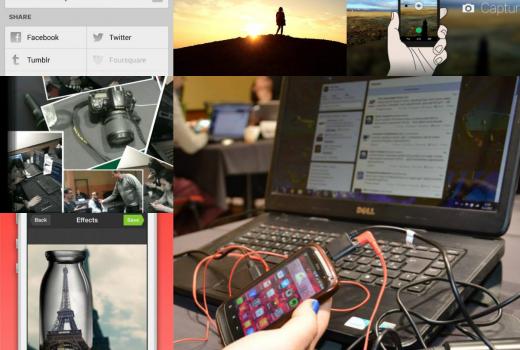 Smartphone: Foto studio u rukama