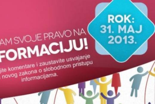 Civil society prevented deterioration of rights provided in FOIA