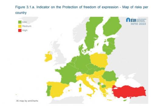 Pogoršanje situacije medijskog pluralizma širom Evrope