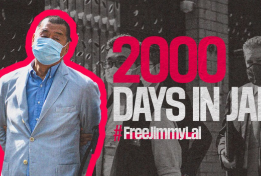 Jimmy Lai, osnivač novina 'Apple Daily', već 2.000 dana u zatvoru