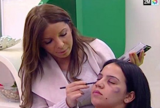 Marokanska TV objašnjava ženama kako da prešminkaju modrice