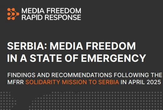 Izvještaj međunarodnih organizacija ukazuje da je sloboda medija u Srbiji u vanrednom stanju