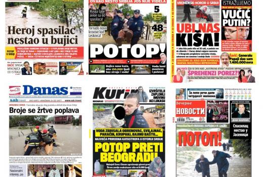 Poplave, cenzura i teorije zavjere