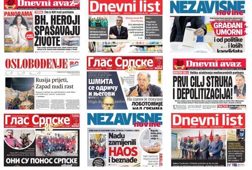 Sedmica u naslovnicama: Potraga za preživjelim u Turskoj