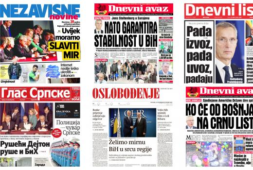 Sedmica u naslovnicama: