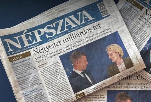 EFJ osudio gašenje štampanog izdanja mađarskog lista Népszava
