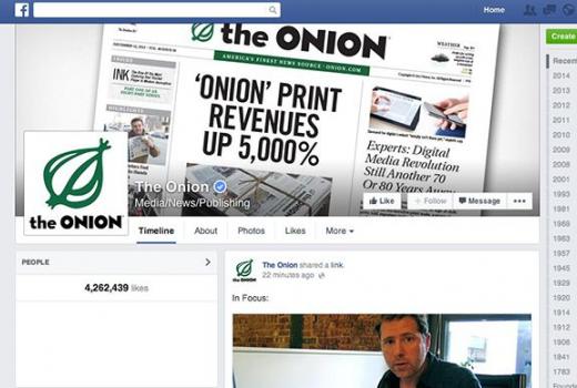 Facebook uvodi oznaku "satira"