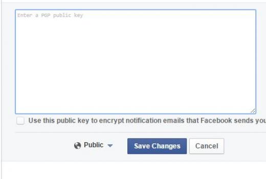 Facebook uvodi opciju dodavanja PGP ključeva