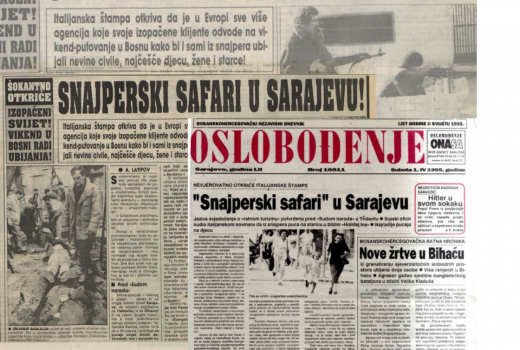 'Snajperski safari' u Sarajevu: Šta o tome znaju ratni reporteri