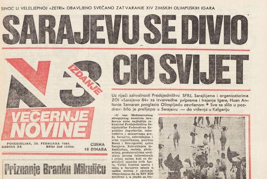 Završene Igre: Sarajevu se divio cijeli svijet