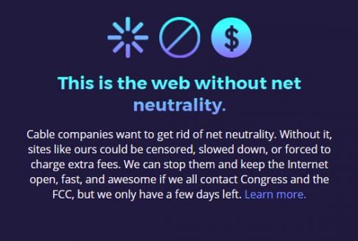 12. juli: Dan borbe za očuvanje neutralnosti interneta