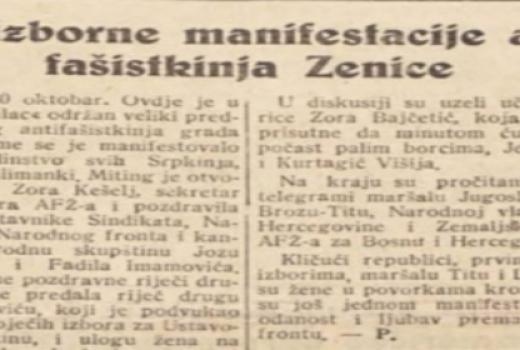 Sarajevski dnevnik kao svjedočanstvo o osvajanju ženskih prava