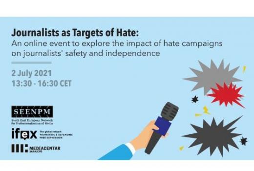 Noviari kao mete mržnje: Kako kampanje govora mržnje utječu na novinarsku sigurnost i nezavisnost (rdn)