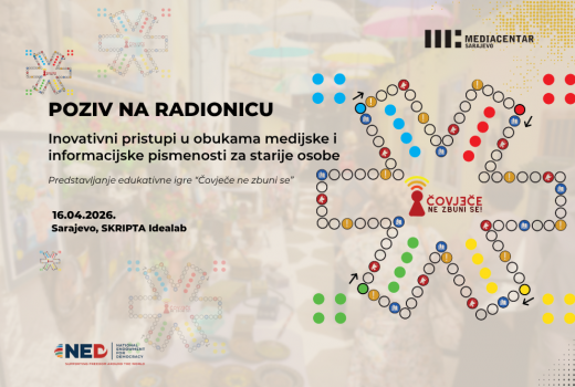 Radionica: Inovativni pristupi u obukama medijske i informacijske pismenosti za starije osobe