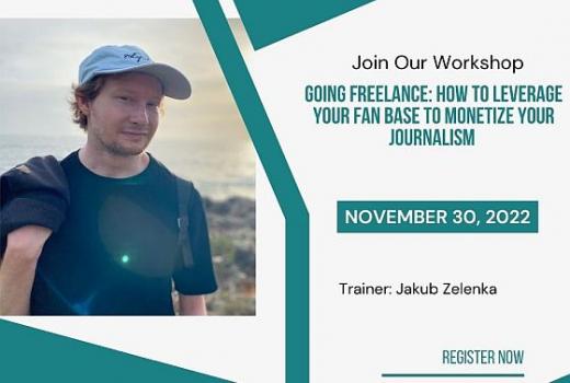 Online radionica: Kako postati freelance novinar