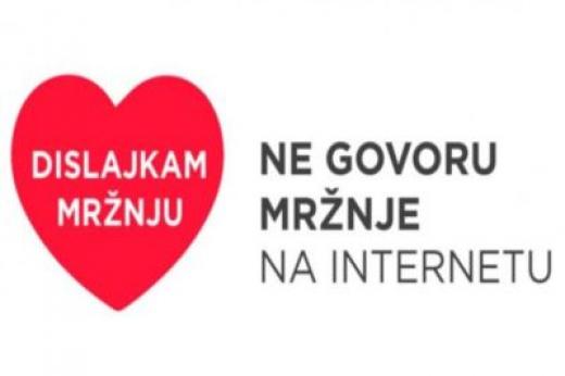 Kampanja: "Reći NE govoru mržnje na Internetu"