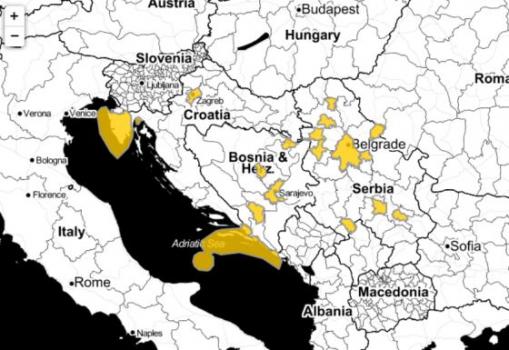 Mapa nasilja nad LGBT osobama