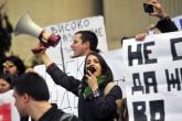 Studentska i medijska blokada u Makedoniji