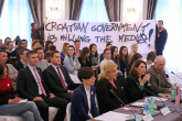 Protesti i nezadovoljstvo hrvatske medijske zajednice