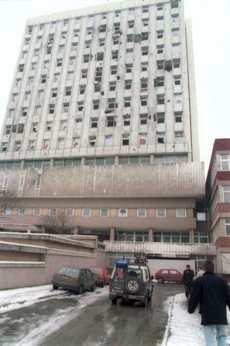 Vojna bolnica Sarajevo, by Jean Claude Hatterer - Januar 1993.